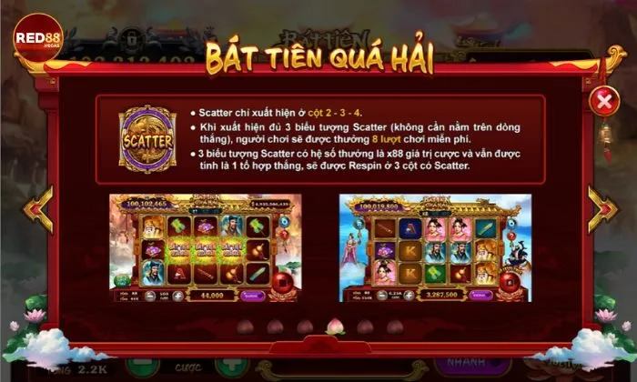 Người chơi cần tích lũy đủ số lượng biểu tượng Scatter để kích hoạt free spin