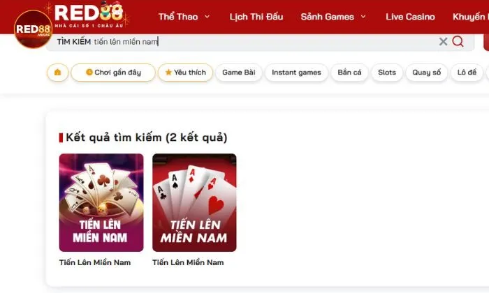 Giới thiệu về game tiến lên miền Nam Red88